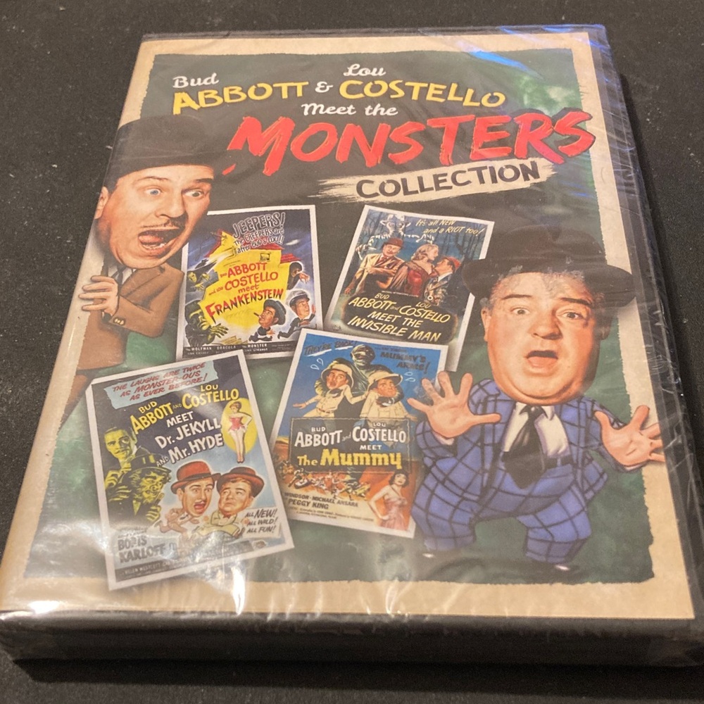 Abbott and Costello meet the monsters collection sealed